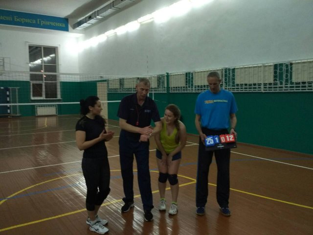 Навчання з волейболу в рамках соціального проекту «З Києвом і для Києва»