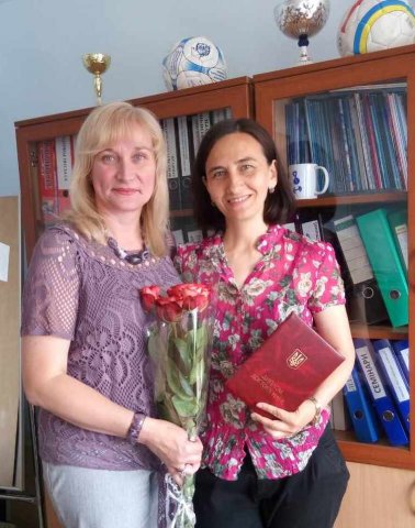 Вітаємо Дереку Тетяну Григорівну з отриманням диплому доктора педагогічних наук!