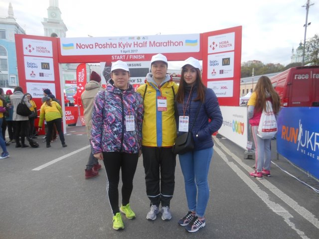 Вітаємо призерів змагань “University Cup” на Київському півмарафоні “ Nova Poshta Kyiv Half Marathon 2017”!