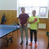 Змагання з настільного тенісу в рамках конкурсу 