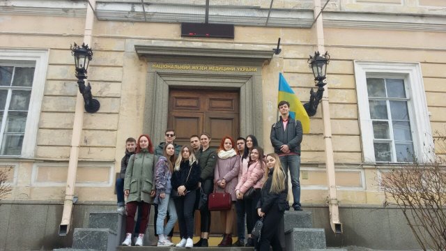 Виїзне заняття до Національного музею медицини України