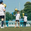 Волонтерство на відкритих тренуваннях з футболу для дітей